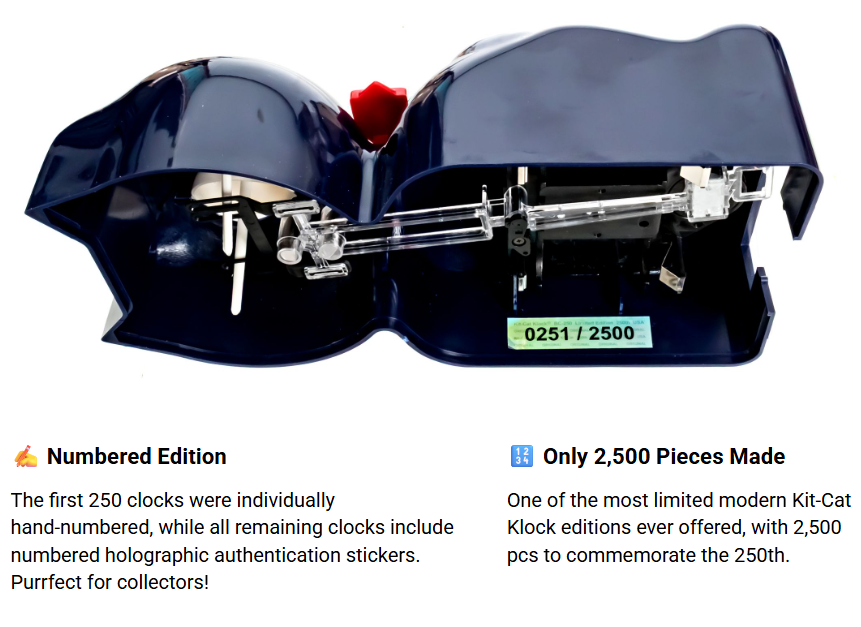 Old Glory Special Edition Kit-Cat Klock