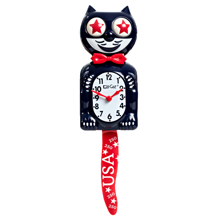 Old Glory Special Edition Kit-Cat Klock