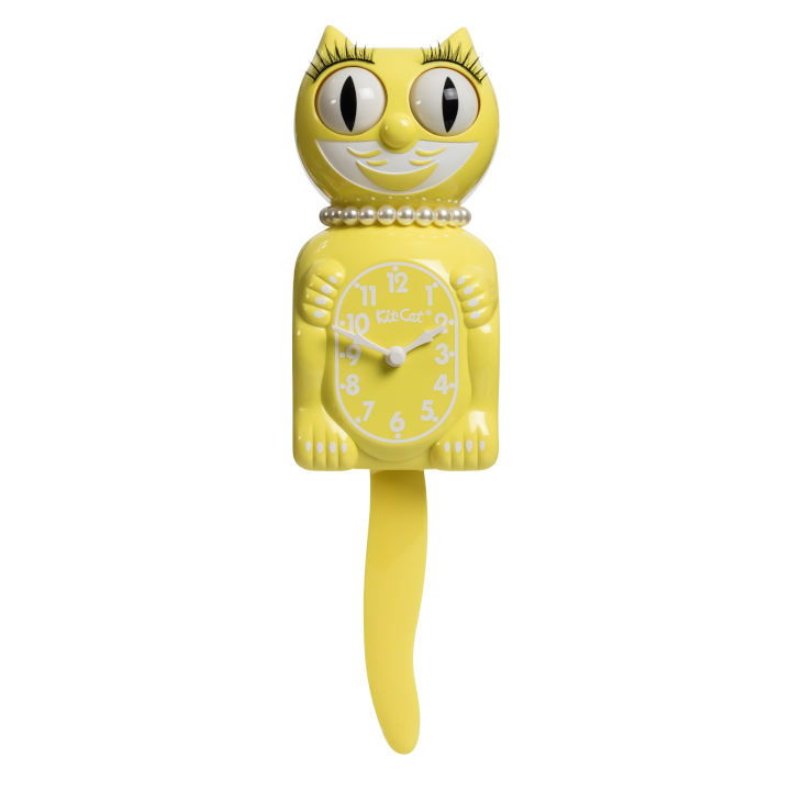 Spring Daffodil Lady Limited Edition Kit-Cat Klock