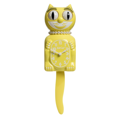 Spring Daffodil Lady Limited Edition Kit-Cat Klock