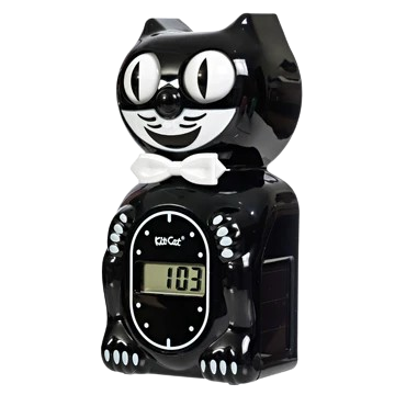 Solar Kit-Cat Digital Alarm Klock