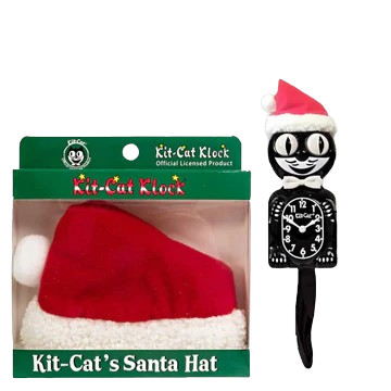 Santa Hat Decoration for full sized Kit-Cat Klocks