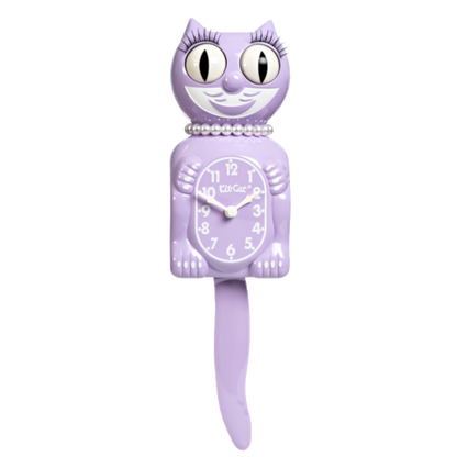 Pastel Lilac Lady Kit-Cat (15.5" high)